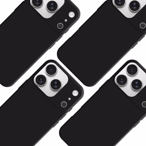 3mk Matt Case Pro dėklas telefonui Apple iPhone 17 Pro Max - matinės juodos spalvos