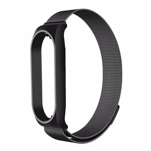 METAL dirželis XIAOMIi Mi Band 7 juodas (01)