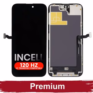 LCD ekranas suderinamas su iPhone 14 Pro Max juodas (120Hz / INCELL / Premium) /*Removable IC*/