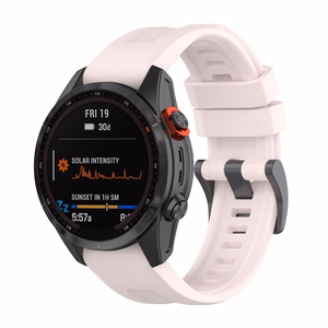 Silikoninis dirželis GARMIN FENIX 3 / 3HR / 5X / 6X / 6X Pro / 7X / 7X Pro rožinis (3)