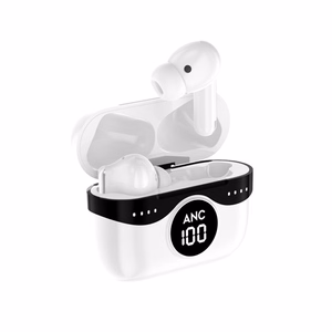 Blavec Bluetooth TWS ausinės BW-04 Prime Active ANC+ENC (BW04PA-W) baltos