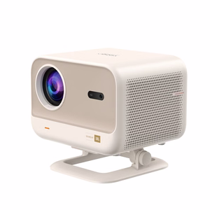 "Yaber L2 Plus" LCD FullHD 1080p multimedijos projektorius su JBL garsiakalbiais - smėlio spalvos
