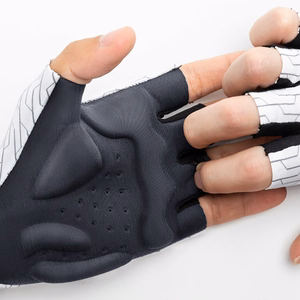 Rockbros MTB cycling gloves size: M - white and black