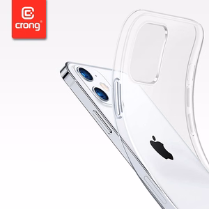 Crong Crystal Slim dėklas, skirtas iPhone 12 / iPhone 12 Pro, skaidrus