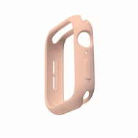 Uniq dėklas Lino Apple Watch Series 4/5/6/SE 40mm - rožinis/švelniai rožinis