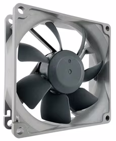 Noctua NF-R8 redux 1200 Kompiuterio korpusui Ventiliatorius 8 cm Juoda, Pilka