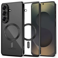 Tech-Protect MagFlex Case for Samsung Galaxy S26 - Transparent Black