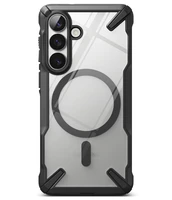 Ringke Fusion X Magnetic MagSafe Case for Samsung Galaxy S26 - Clear Black