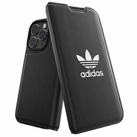 Adidas OR Dėklas telefonui Booklet BASIC iPhone 14 Pro 6.1" juodas/baltas 50182