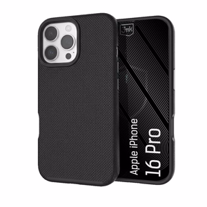 3mk Fortis MagCase dėklas, skirtas iPhone 16 Pro, juodas