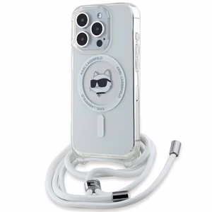 Karl Lagerfeld IML Choupette Head & Cord MagSafe case for iPhone 14 Pro Max - transparent