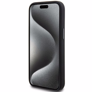Mercedes AMG silikoninis Carbon Pattern MagSafe dėklas iPhone 13 / 14 / 15 juodas