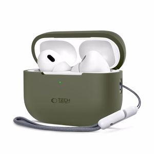 Tech-Protect silikoninis dėklas Apple AirPods Pro 1 / 2 - žalias