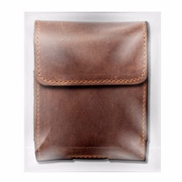 ROYAL Crazy Horse universalus horizontalus odinis diržo dėklas dydis V SAMSUNG FLIP 1 / 2 / 3 / 4 / HUAWEI P50 Pocket / MOTOROLA RAZR 5G rudas