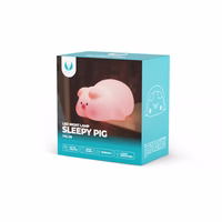 LED Night Lempa SLEEPY PIG FNL-09 Forever Light