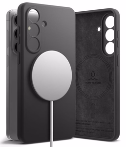 Ringke Silikoninis MagSafe Dėklas for Samsung Galaxy S26 - juodas