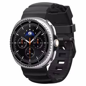 SPIGEN WBS2 DIRŽELIS SAMSUNG GALAXY WATCH 8 / CLASSIC (40 / 44 / 46 MM) juodas