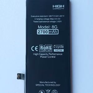Akumuliatorius "Di-Power" (padidintos talpos) skirtas iPhone 8 2700mAh
