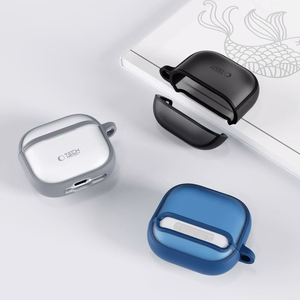 Tech-Protect Slim Hook dėklas AirPods 4 - pilkas