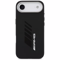 AMG silikoninis didelių rombų magnetinis dėklas telefonui iPhone Air - juodas