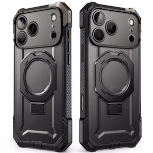 Supcase UB Grip Mag MagSafe dėklas iPhone 18 Pro Max / 17 Pro Max – juodas