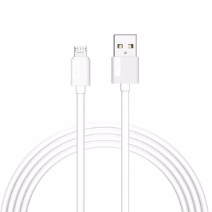 Laidas T-PHOX Nets Micro USB, baltas, 3A, PVC, 1,2M