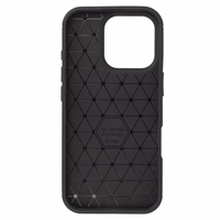 Tel Protect Carbon Elite dėklas iPhone 16 Pro juodas