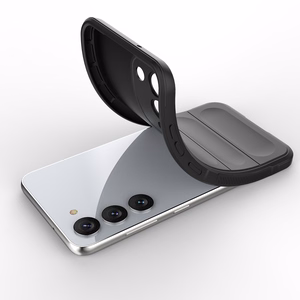 Magic Shield dėklas Samsung Galaxy S23+ lankstus šarvuotas dangtelis juodas