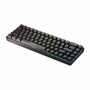 Fifine GK1 mechaninė klaviatūra, 65% RGB (juoda)