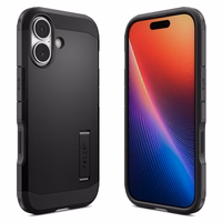 Spigen Tough Armor "T" Magnetinis dėklas telefonui iPhone 17 - juodas