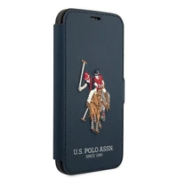 US Polo USFLBKP12LPUGFLNV iPhone 12 Pro Max 6,7" tamsiai mėlyna knyga Polo Embroidery kolekcija