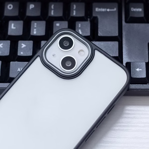Satino matinė dėklas telefonui Samsung Galaxy S24 Plus juoda