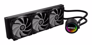 GENESIS NLG-2321 Kompiuterio aušinimo sistema Procesorius Universalusis skystinis aušintuvas Juoda