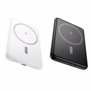 Išorinė baterija Hoco 5000 mAh QC PD 2A 20W itin plona J140A juoda, suderinama su MagSafe
