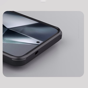 Nillkin Super Frosted Shield Pro Magnetinis dėklas telefonui su MagSafe Samsung S25 - Juodas