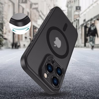 Tech-Protect MagCam Magnetinis iPhone 16 Pro Max dėklas - pusiau permatomas