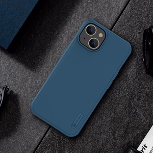 Dėklas Nillkin Super Frosted Shield Pro Magnetic Apple iPhone 14 Plus mėlynas