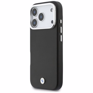 BMW M Sign Metal Logo MagSafe Dėklas for iPhone 17 Pro - juodas