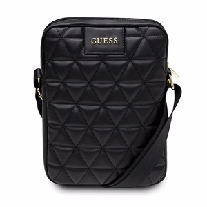 Guess Сумка GUTB10QLBK 10" черный/черный Quilted сумка для планшета