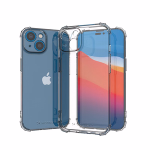 Wozinsky Anti Shock dėklas iPhone 14 Plus skaidrus skaidrus dėklas