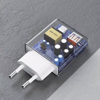 Įkroviklis Dudao "A30EU" baltas 30W (1xPD / 1xQC3.0)