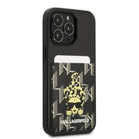 Karl Lagerfeld Karlimals Kortelės dėklas telefonui iPhone 13 Pro / iPhone 13 - juodas