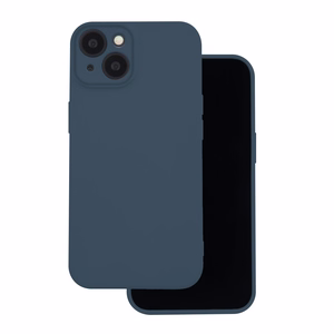 Силиконовый чехол Motorola Moto G86 Power темно-синий