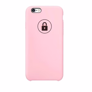 Phone Case "Silicone Case" for iPhone 6 ( iPhone 6S) / Light Pink / in package