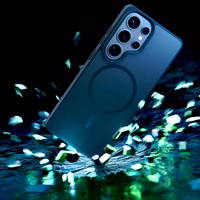 "3mk Smoke MagCase" dėklas, skirtas "Samsung Galaxy S26 Ultra" - pilkas permatomas