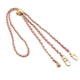 Telefono raištis G-14 rožinis-auksinis