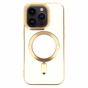 Beauty Magnetinis dėklas telefonui Iphone 14 Pro Max balta