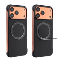 Dėklas EDGE FREE suderinamas su MagSafe skirtas IPHONE 17 Pro juodas