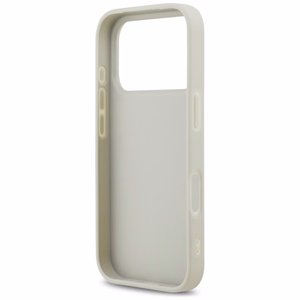DKNY Checkered with Printed Stripes iPhone 17 Pro чехол - бежевый
