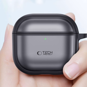 Tech-Protect Slim Hook dėklas AirPods 4 - pilkas